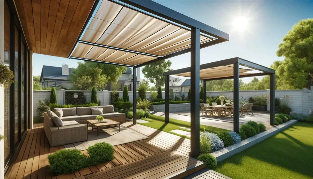 Retractable Roof Pergola UK