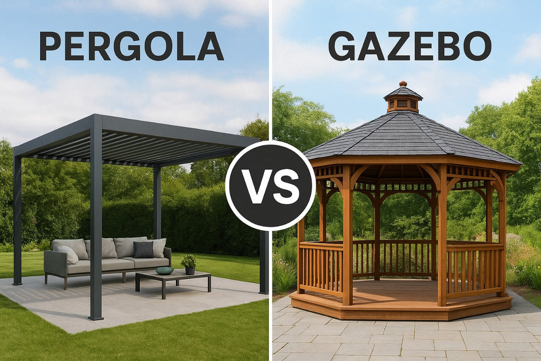 Pergola vs Gazebo