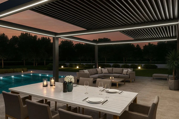 Retractable Roof Pergola