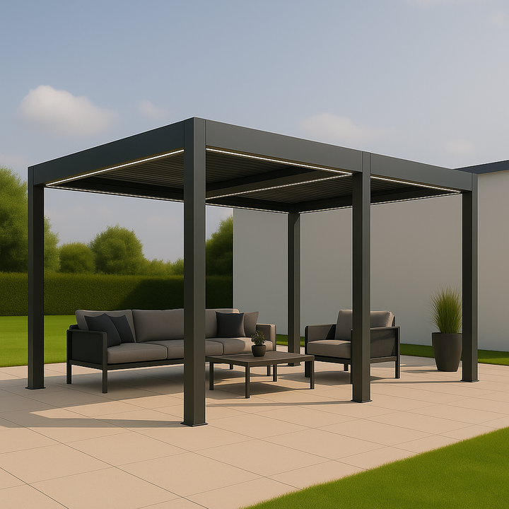Free Standing Aluminium Pergola